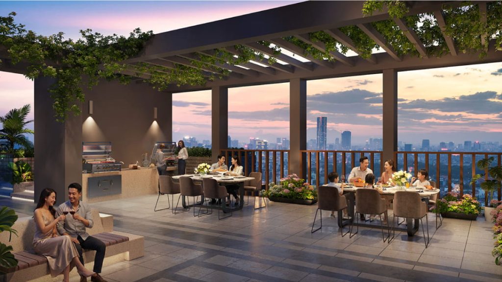 tiện ích dự án The Upper East Saigon