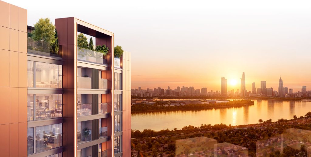 phối cảnh dự án The Upper East Saigon